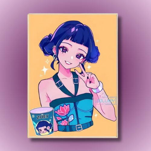 Poster K-pop Demon Hunter