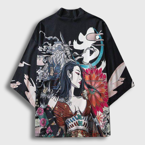 Kimono Streetwear Girl Power