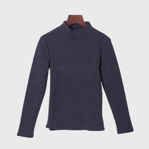 Pull Coréen à Col Roulé Femme