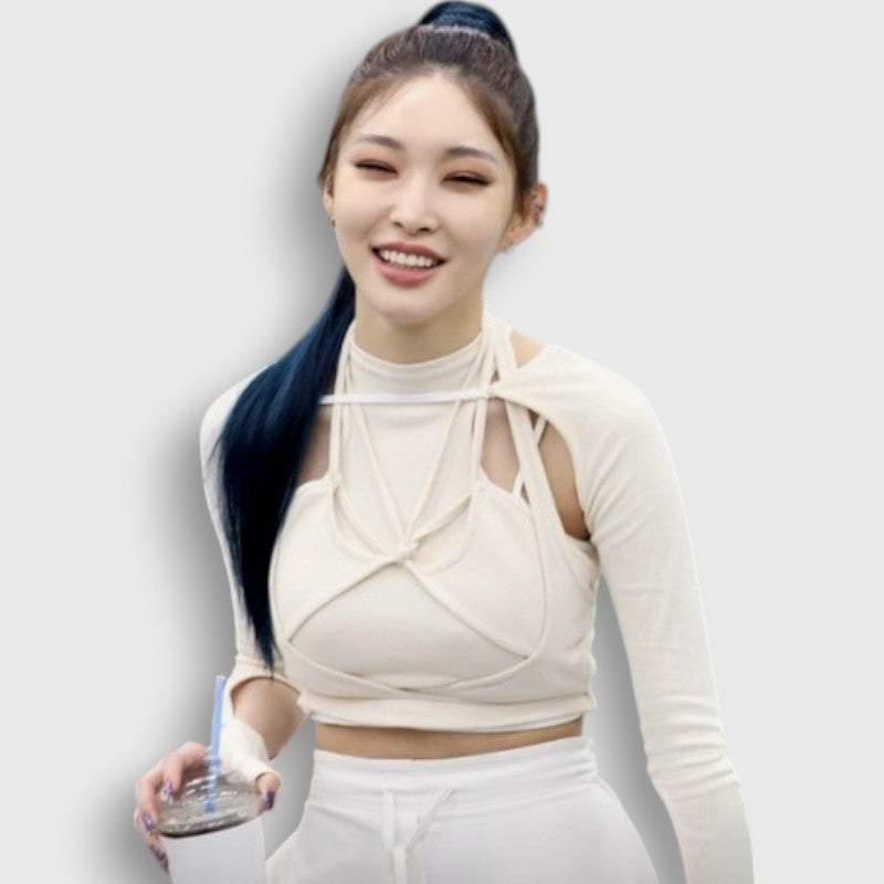 Crop Top Manches Longues KPOP | Chung Ha