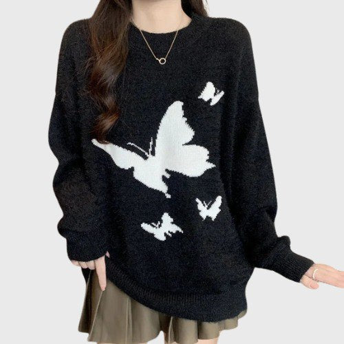 Pull Papillon Femme