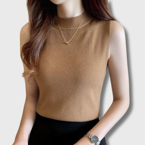 Débardeur Korean Col Montant