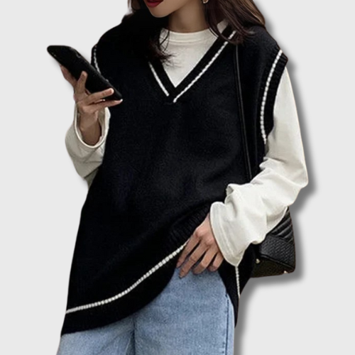 Pull Oversize Sans Manches