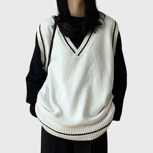 Pull Oversize Sans Manches