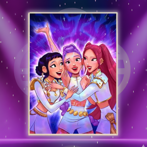 Poster K-pop Demon Hunter