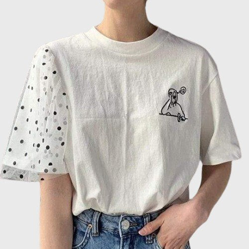 T-Shirt Korean Uzzlang