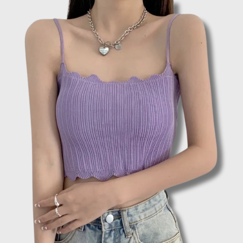 Débardeur D'été Couleur Unie