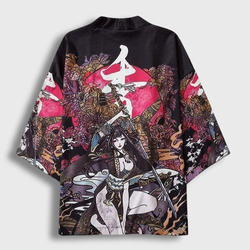 Veste Kimono Femme Samourai