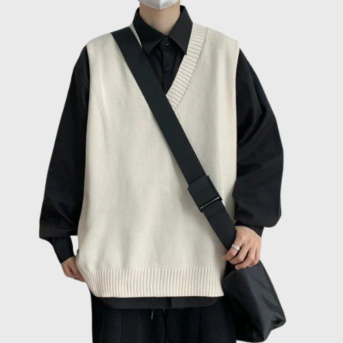 Pull Sans Manches Homme