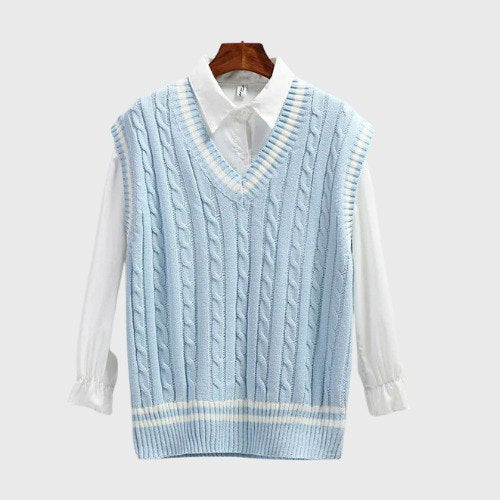 Pull Korean Sans Manches