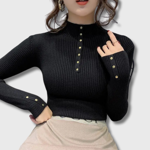 Pull Korean Côtelé pour Femme