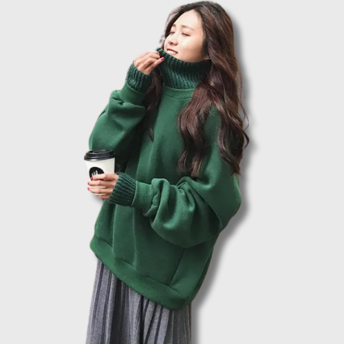 Pull Korean à Col Roulé