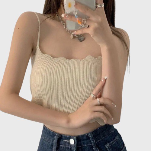 Débardeur D'été Couleur Unie