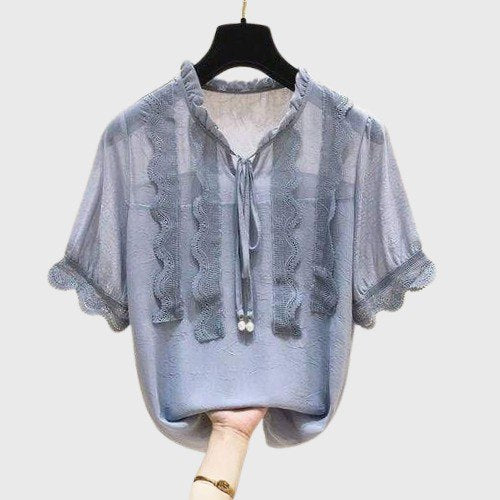 Blouse Coreenne Ruffle