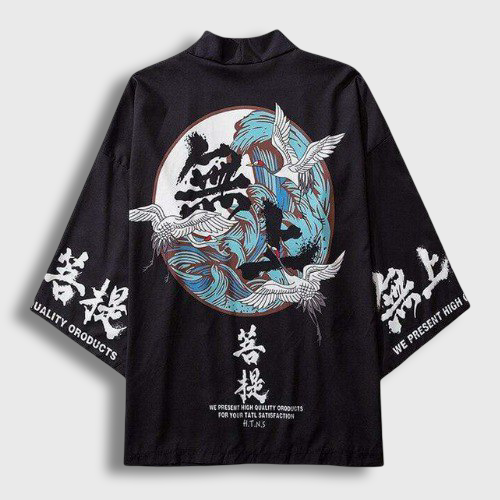 Veste Kimono Asiatique