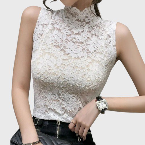 Débardeur Coréen Dentelles