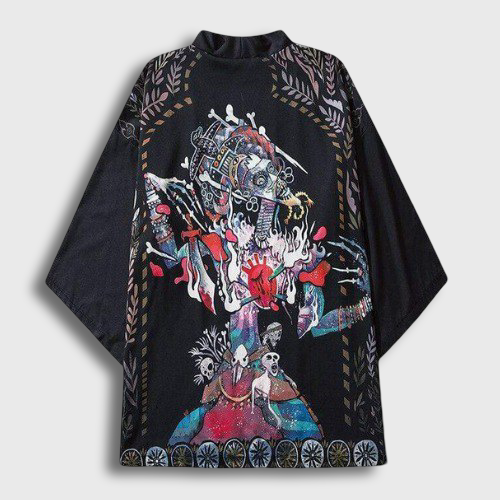 Veste Kimono Horreur
