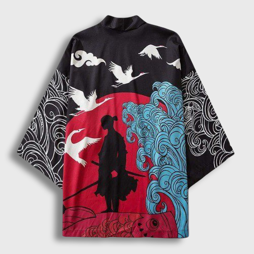 Veste Kimono Samourai Ombre