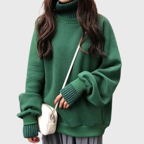 Pull Korean à Col Roulé