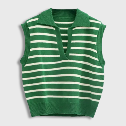 Débardeur Pull à Rayure