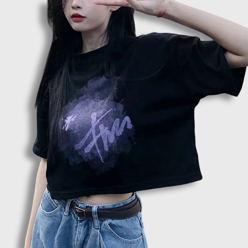 Crop T-shirt Femme