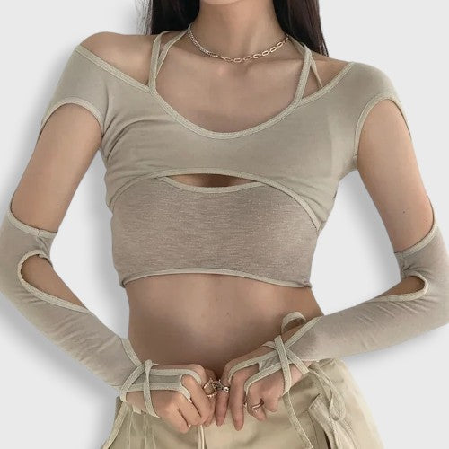 Crop Top Maches Longues KPOP | Jennie BlackPink