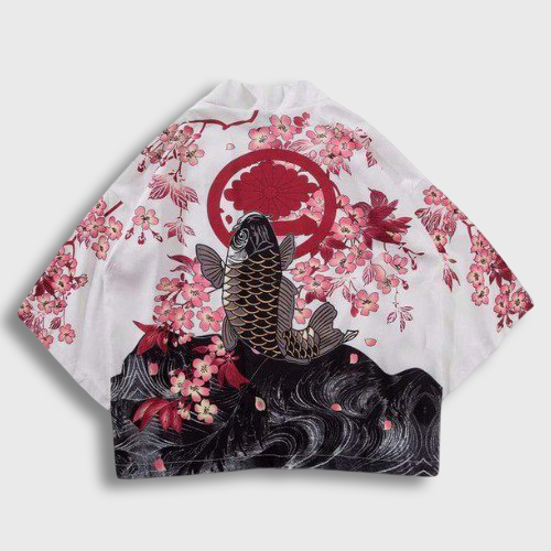 Veste Kimono Carpe Koï