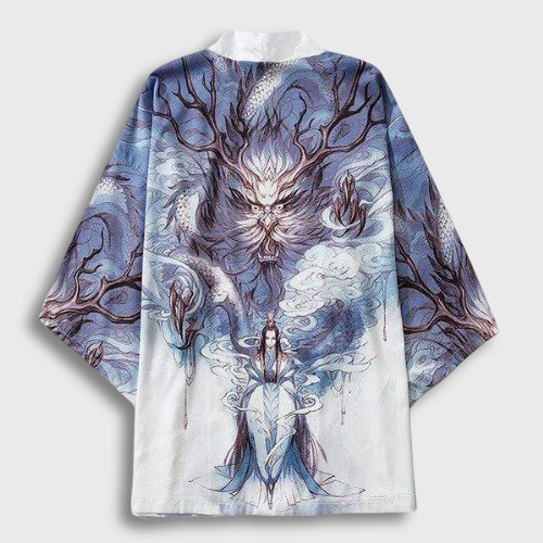 Veste Kimono Cardigan Natural