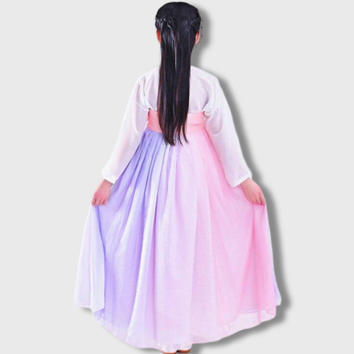 Hanfu Enfant Rose