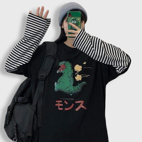 T-Shirt Coréen Long